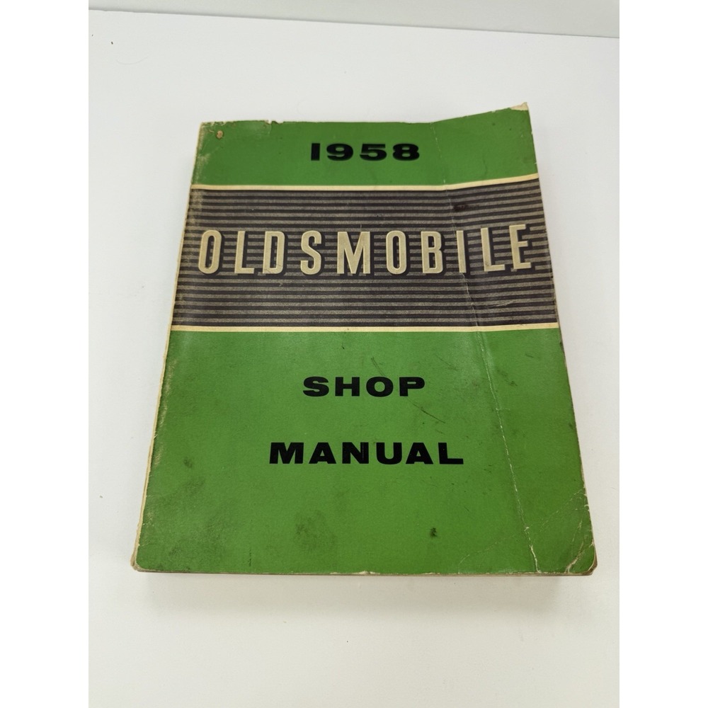 1958 Oldsmobile Factory Shop Service Repair Manual 88 Super 88 98 , OEM